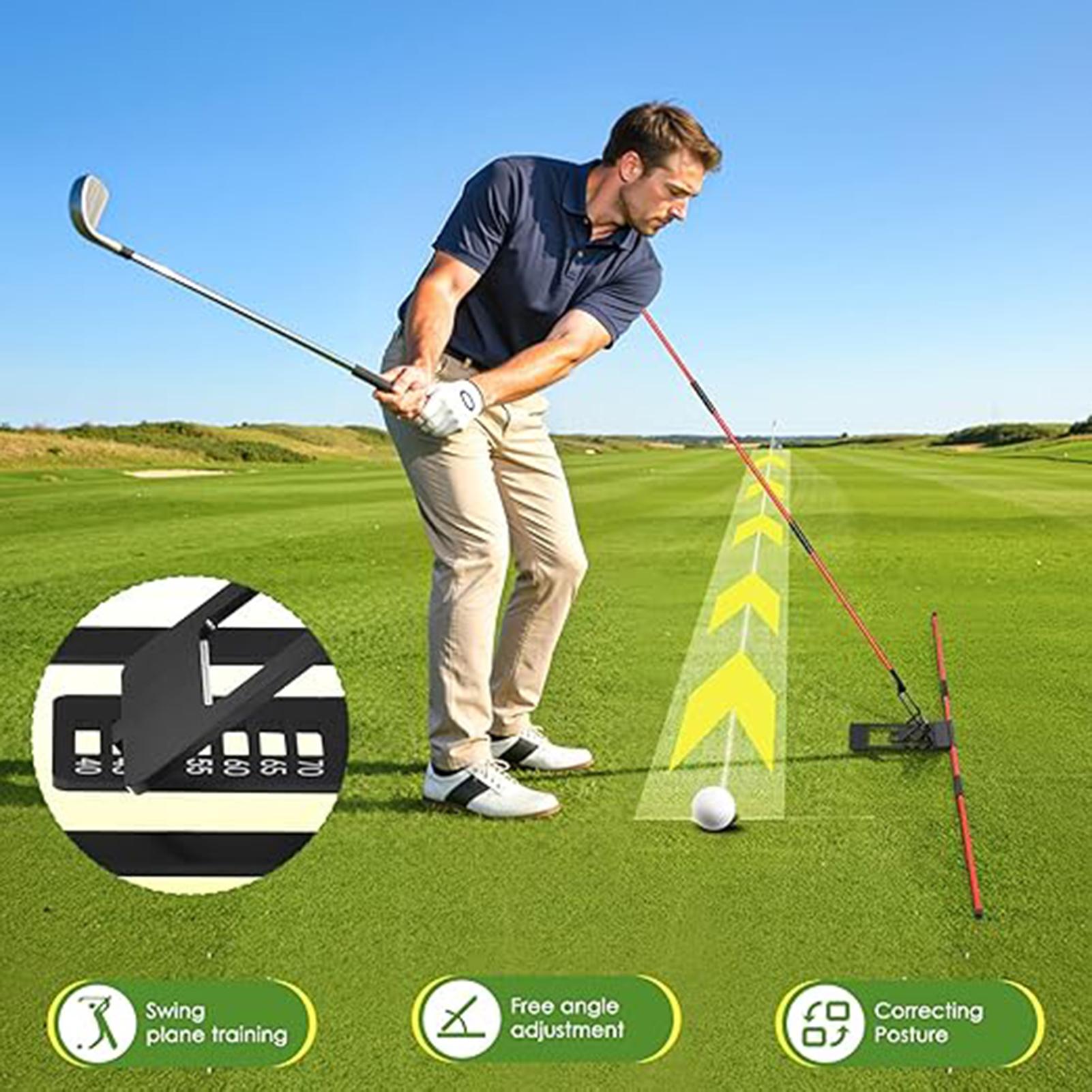 Golf Plane Trainer Adjustable  - Golf Equipment For Youth recension och pris