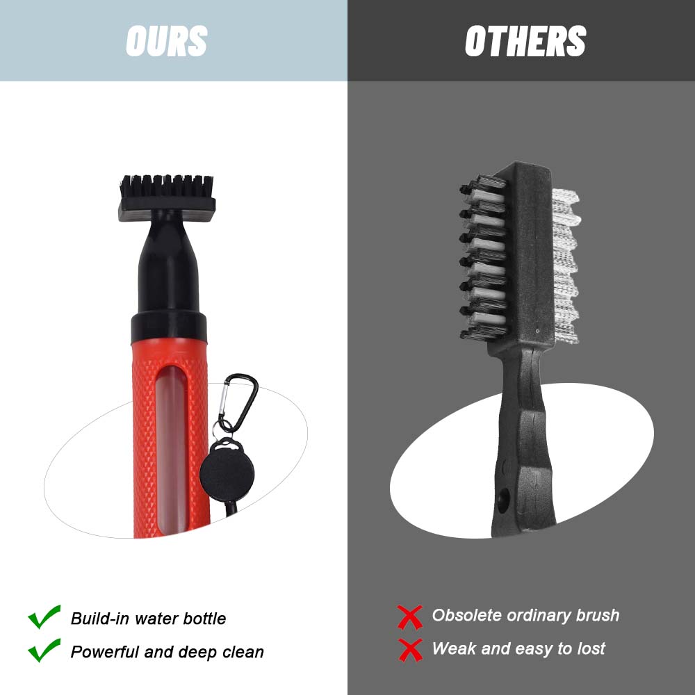 Golf Club Cleaning Brush with  - Golf Equipment Cheap recension och pris