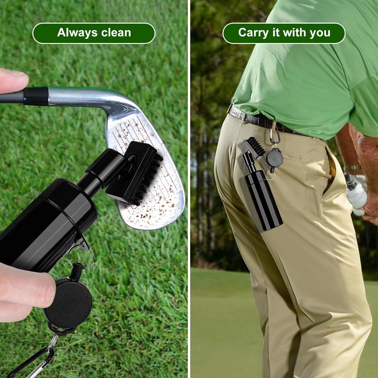 Golf Club Head Cleaning Brush, - Golf Equipment Cheap recension och pris